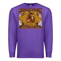 Purple horse Premium Sweatshirt - BarkalooDesign
