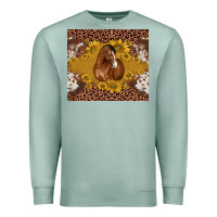Seafoam horse Premium Sweatshirt - BarkalooDesign
