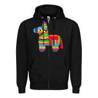 Black pinata Zipper Hoodie - Artiststas