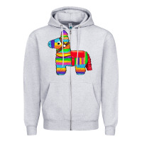 Heather Grey pinata Zipper Hoodie - Artiststas
