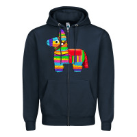 Navy pinata Zipper Hoodie - Artiststas