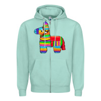 Seafoam pinata Zipper Hoodie - Artiststas