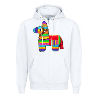 White pinata Zipper Hoodie - Artiststas