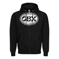 Black Outer Banks North Carolina OBX Beach Summer Travel Vintage Birthday Zipper Hoodie - longCreatives