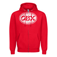 Red Outer Banks North Carolina OBX Beach Summer Travel Vintage Birthday Zipper Hoodie - longCreatives
