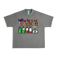 Tornado Battery life of a Teacher Urban Heavy Tee - CowGirlArtShop