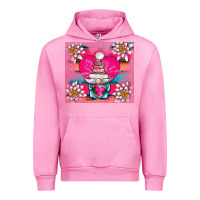 Fuchsia Pink v.d gnome and lotus tumbler Urban Hoodie - AdoDesignShop