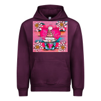 Mauve Wine v.d gnome and lotus tumbler Urban Hoodie - AdoDesignShop