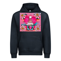 Navy v.d gnome and lotus tumbler Urban Hoodie - AdoDesignShop