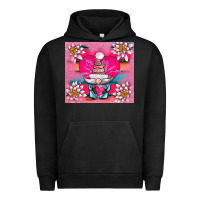 Pigment Black v.d gnome and lotus tumbler Urban Hoodie - AdoDesignShop