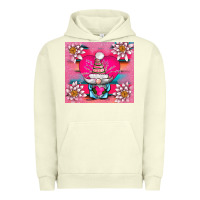 Pigment Pistachio v.d gnome and lotus tumbler Urban Hoodie - AdoDesignShop