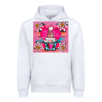 White v.d gnome and lotus tumbler Urban Hoodie - AdoDesignShop