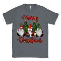 Charcoal Heather Merry Christmas Gnomes Classic Tee - RanaPortraitStore