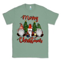 Sage Merry Christmas Gnomes Classic Tee - RanaPortraitStore