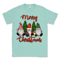 Seafoam Merry Christmas Gnomes Classic Tee - RanaPortraitStore