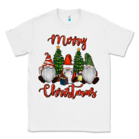 White Merry Christmas Gnomes Classic Tee - RanaPortraitStore