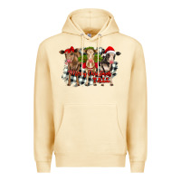 Pina Colada Merry Christmas Y'all Heifers Premium Hoodie - RanaPortraitStore