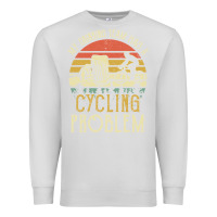 Dove Grey my drinking team has a cycling problem cotton t shirt funny dad gift c Premium Sweatshirt - longCreatives