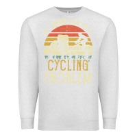 Oatmeal Heather my drinking team has a cycling problem cotton t shirt funny dad gift c Premium Sweatshirt - longCreatives