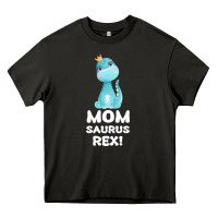 Asphalt Mommy Saurus Rex Mom Mom Gift Dino Heavy Core Tee - Bettercallsaul