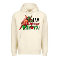 Sandshell I Am Always With Your Cardinal Bird Premium Hoodie - LillyAllenDesigns