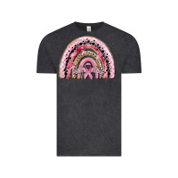 Vintage Black cancer rainbow Vintage Tee - CowGirlArtShop