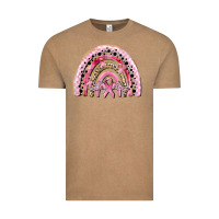 Vintage Coffee cancer rainbow Vintage Tee - CowGirlArtShop