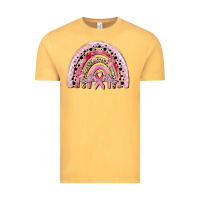Vintage Mustard cancer rainbow Vintage Tee - CowGirlArtShop