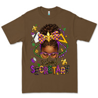 Cacao mardi gras school secretary afro messy bun Premium Tee - texasbilliewilder