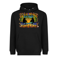 Black the best memories are made around the campfire camping Heavyweight Hoodie - BarkalooDesign