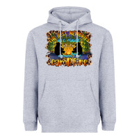 Heather Grey the best memories are made around the campfire camping Heavyweight Hoodie - BarkalooDesign