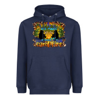 Navy the best memories are made around the campfire camping Heavyweight Hoodie - BarkalooDesign