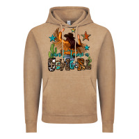 Vintage Coffee can't tame a cowgirl Vintage Hoodie - OliviaCreatesArt