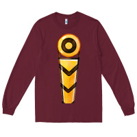 Burgundy marker chain fa element Long Sleeve Tee - FaDigitalArtStudio