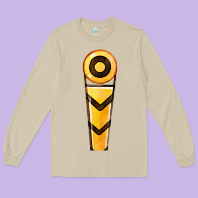 Marker Chain Fa Element Long Sleeve Tee Designed By Fadigitalartstudio