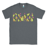Charcoal Heather avocado Classic Tee - TumblerDesignByShophia