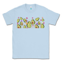 Dusty Blue avocado Classic Tee - TumblerDesignByShophia