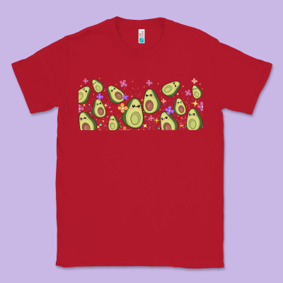 Avocado Classic Tee Designed By Tumblerdesignbyshophia