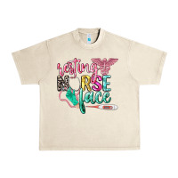 Resting Nurse Face Urban Heavy Tee | Teevron