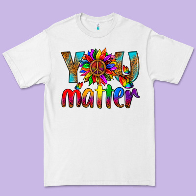 Lgbtq+ You Matter With Leopard Premium Tee Designed By Nancycooperartshop