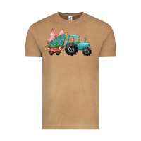 Vintage Camel christmas tree tractor Vintage Tee - CowGirlArtShop