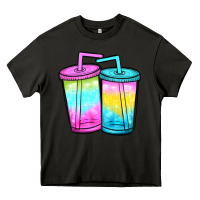 Asphalt loaded tea Heavy Core Tee - JahusDesignShop