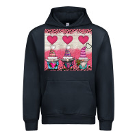 V.d 3 Gnomes And Hearts Urban Hoodie | Teevron