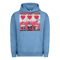 Pigment Pebble Blue v.d 3 gnomes and hearts Urban Hoodie - AdoDesignShop