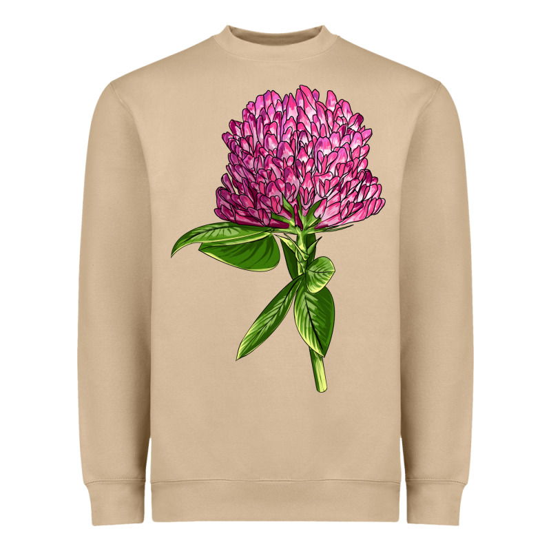 Red Clover Illustrations Heavyweight Sweatshirt by LillyAllenDesigns | Teevron