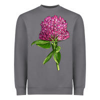 Storm Red Clover Illustrations Heavyweight Sweatshirt - LillyAllenDesigns