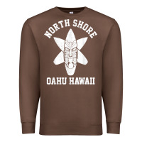 Chestnut Oahu Hawaii North Shore Surf Beach Surfing Surfer Gift Premium Sweatshirt - longCreatives