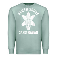 Seafoam Oahu Hawaii North Shore Surf Beach Surfing Surfer Gift Premium Sweatshirt - longCreatives