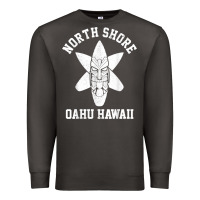 Smoke Oahu Hawaii North Shore Surf Beach Surfing Surfer Gift Premium Sweatshirt - longCreatives