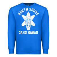 True Royal Oahu Hawaii North Shore Surf Beach Surfing Surfer Gift Premium Sweatshirt - longCreatives